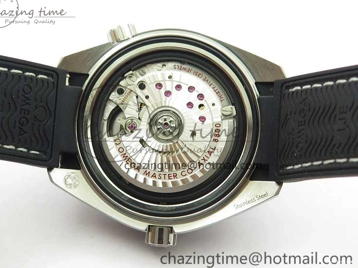 0129 Planet Ocean 39.5mm Black Ceramic Bezel SS VSF 1:1 Best Edition Black Dial on Black Gummy Strap A QuickDry 7889